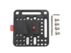 2026yncm-placa De Batería V Mount Lock, Placa De Rapida Liberación V Lock Para Fotografía Y Vídeo