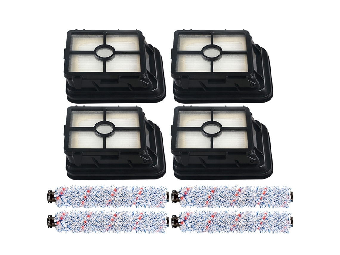 Cepillo de rodillo de filtro Hepa para aspiradora Bissell Crosswave 1785 1866 1868 2303 2305 2306 Series, cepillo para alfombras y suelos