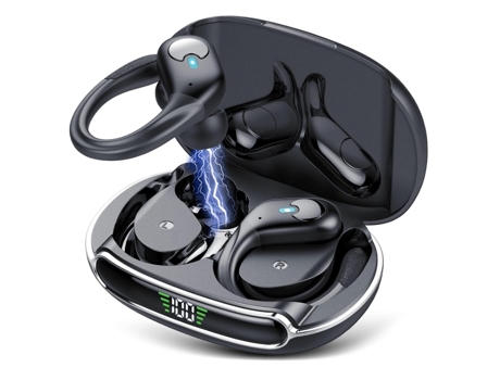 Auriculares inalámbricos, Auriculares Bluetooth 5.3, Auriculares inalámbricos con reproducción de 60 h, Pantalla LED Doble, Auriculares Impermeable...