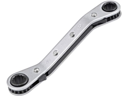 Llave de carraca reversible de 8 y 9 mm con doble extremo en acero cromo-vanadio CHABERLU
