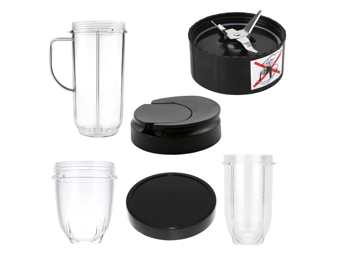 Copos para liquidador Magic Bullet, Compatíveis de reposición comatíveis Com liquidificador Magic Bullet, Copos de Material de Alimentar Alimentar Sem B