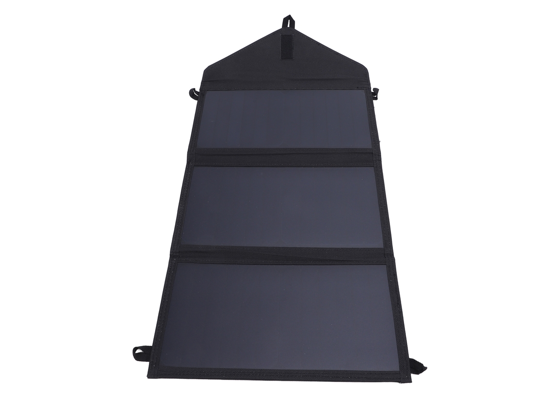 Cargador solar portátil (carga rápida PD, prevención de pérdida de energía)