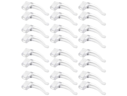 12 pares de ganchos antideslizantes para las orejas para gafas, prácticos clips para las orejas para gafas Rosewell