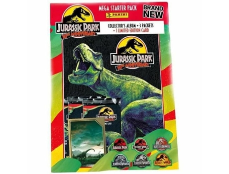 Pack de cromos PANINI Jurassic Movie 3 TC - 30th birthday Álbum