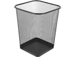 Besportble Papelera De Malla Negra Topbathy De Diseño Sencillo Y Contemporáneo Y Hierro 26,00 X 22,50 X 22,...
