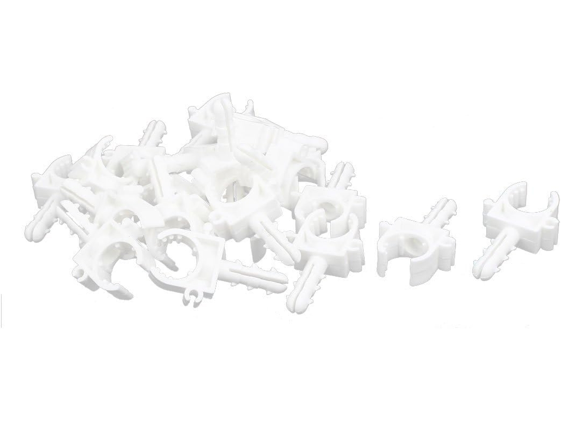 20 Piezas De Abrazaderas De Tubería Ppr De 16 Mm De Diámetro.