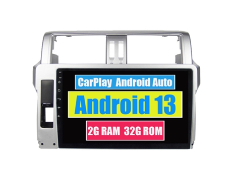 Autoradio Multimedia ROVERONE para Toyota Land Cruiser Prado 150 2013 - 2017 CarPlay Android Coche Radio Bluetooth Navegación