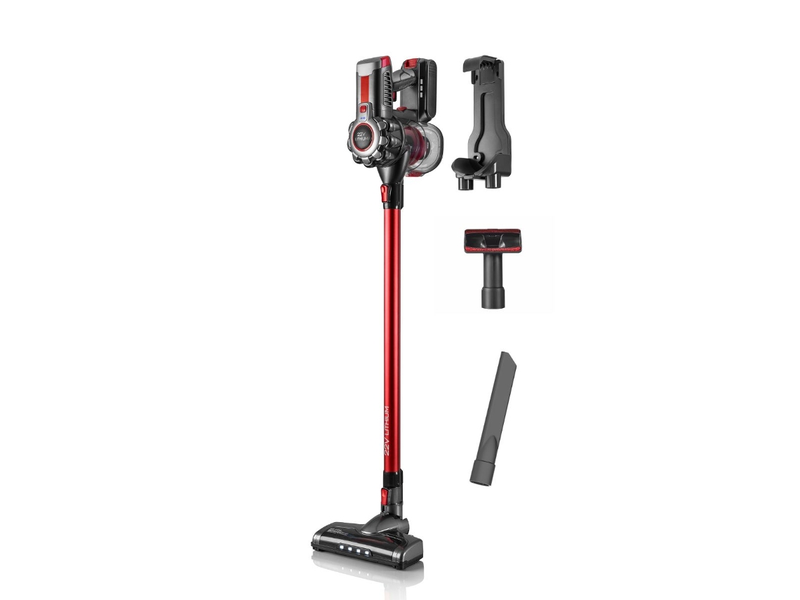 Aspirador Vertical sin Cable Jupiter 22.2V - 40 Min, 0,6 L, 120 W, Filtro Ciclónico HAEGER