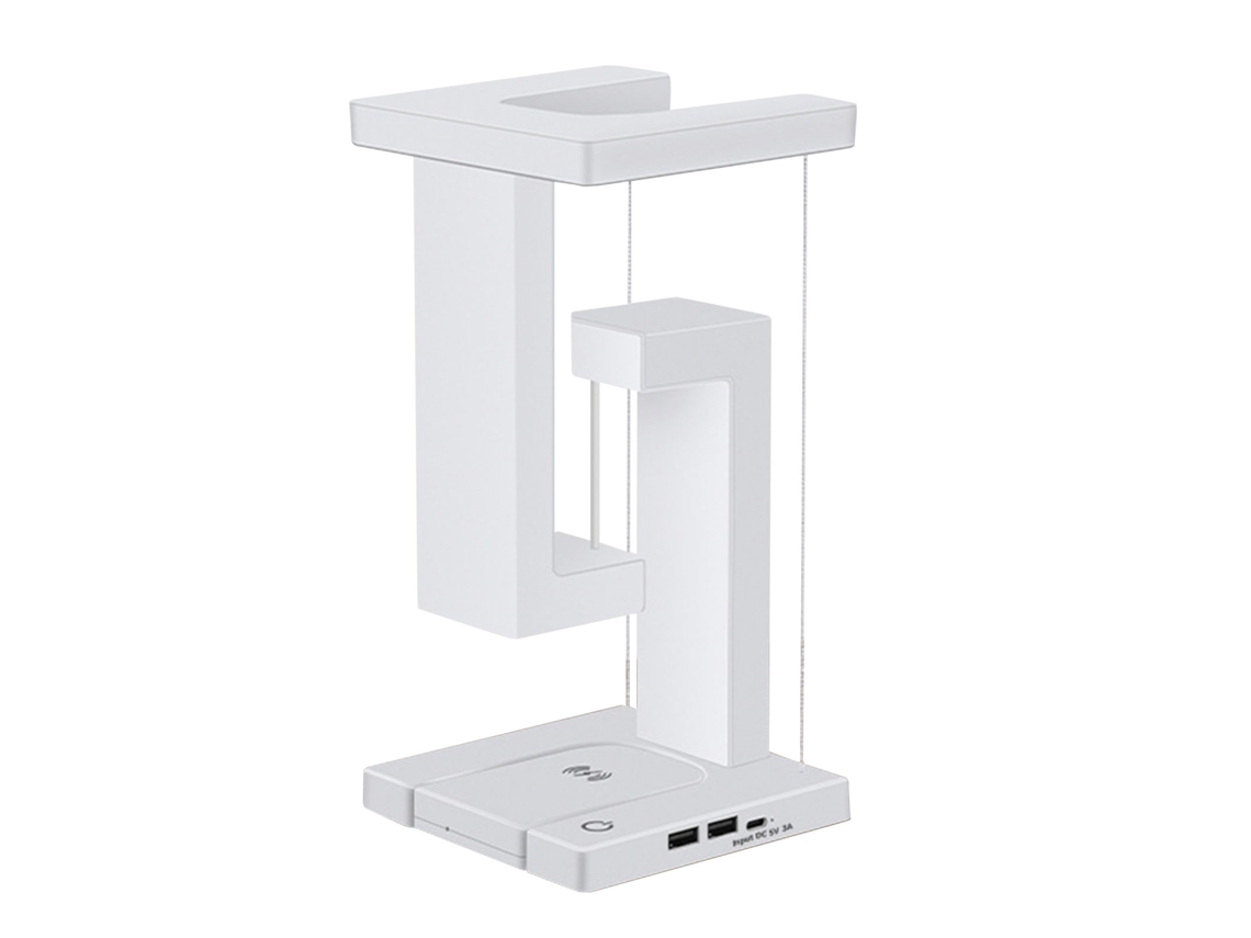 2026-lámpara Nocturna De Mesa Led De Noche Con Carga Inalámbrica Para Teléfono, Control Táctil Y Suspensión Flotante Para Dormitorio Oficina Hogar