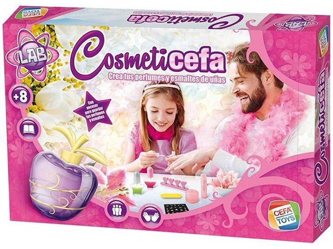 Juego CEFA TOYS Cosmetic: Crea tus perfumes y esmaltes de uñas