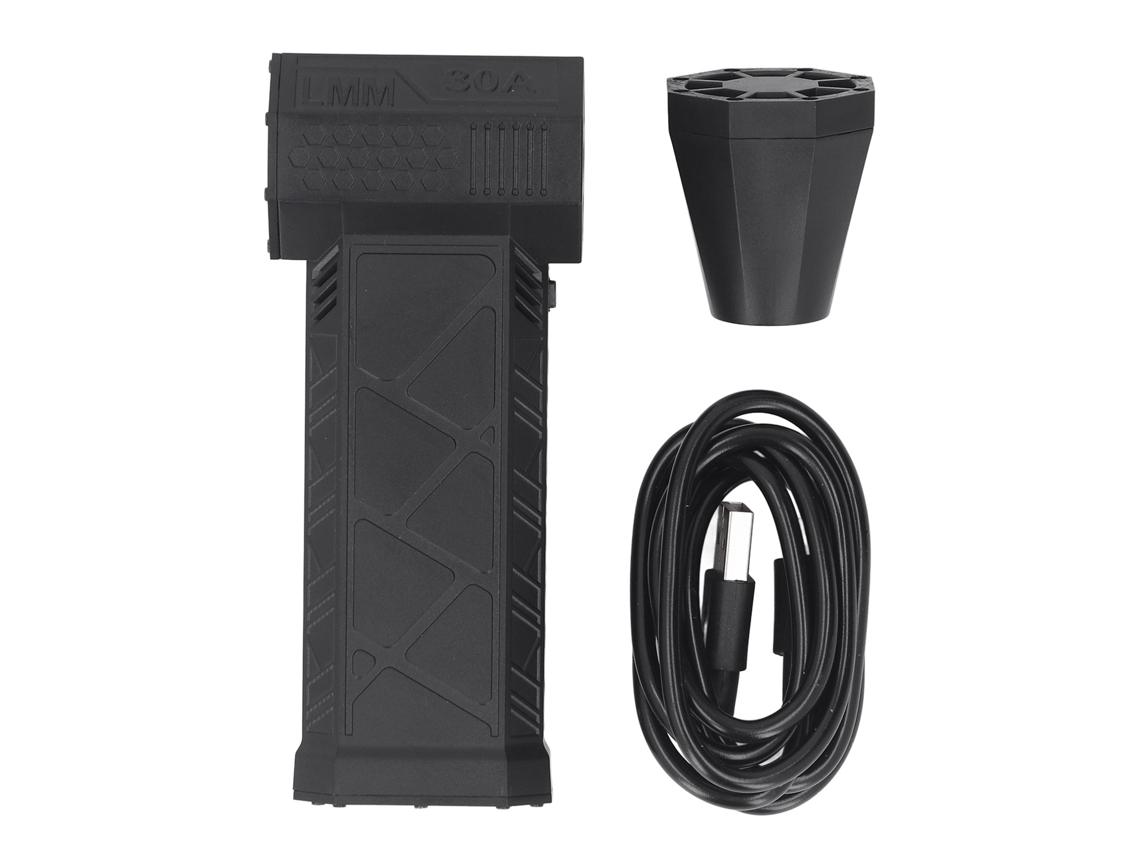 Mini Soplador Inalámbrico De 200 W Y 130 000 Rpm, Recargable, Con 3 Velocidades Para Limpieza.