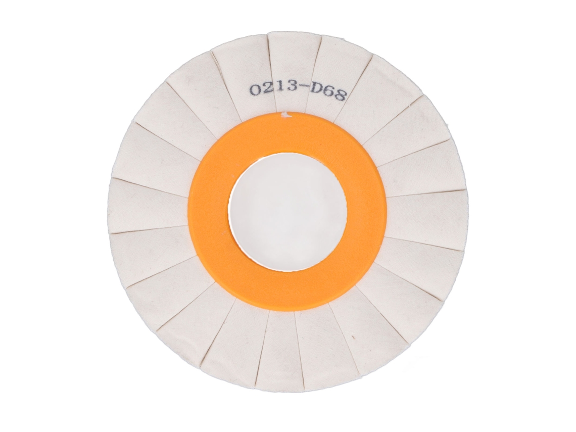 Disco De Pulido De Algodón De 150 Mm Para Lijadora De Banco - 20 Mm De Espesor