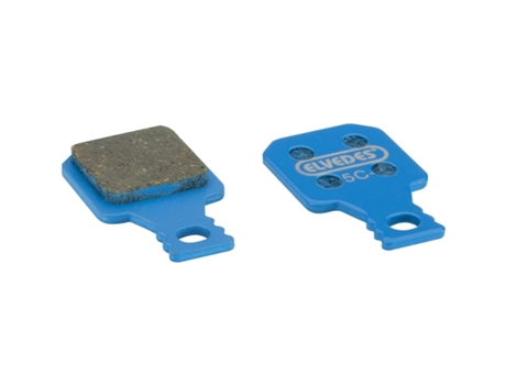 Par de 2 pastillas de freno orgánicas para bicicleta Elvedes Magura MT 5/7