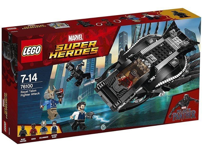 LEGO Super Heroes: Cazador Real Talon de Ataque - 76100 (Edad Mínima: 7 - 358 Piezas)