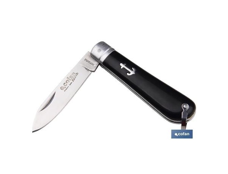 Navaja marinera con 8 cm.hoja punta espada