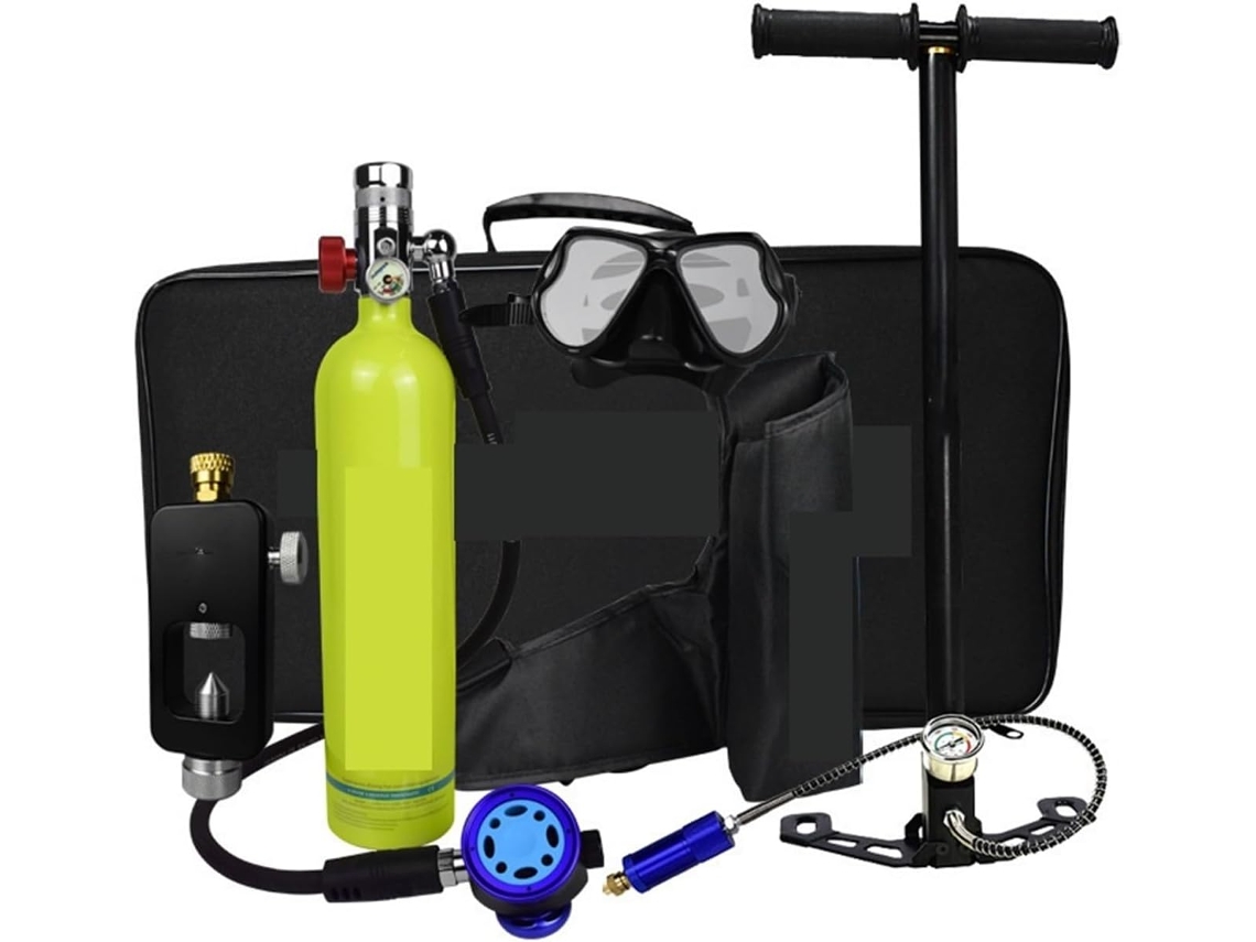Minibotella De Buceo, Respirador De Buceo Portátil De 1 Litro, Equipo