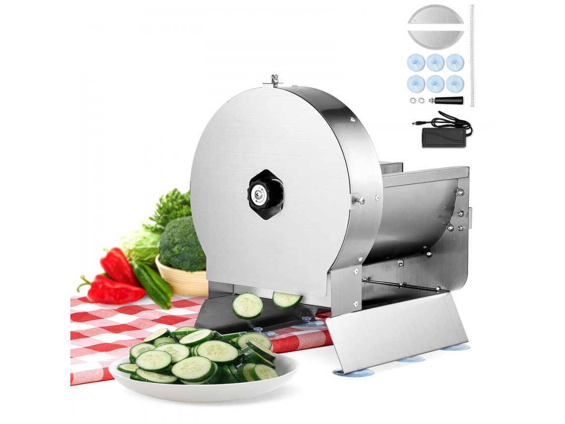 Cortadora Eléctrica y Manual de Verduras y Frutas Tekmaquinas