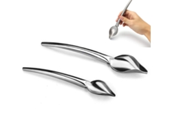 Cucharas multiusos para decoración culinaria Precision Chef: utensilios esenciales de cocina que realzan la presentación de los platos con elegantes cucharas.