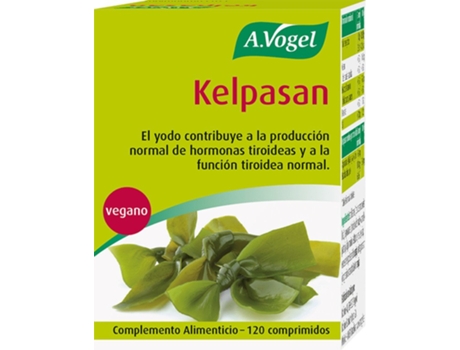 Suplemento Alimentar A.VOGEL Kelpasan (120 Comp - Alga)