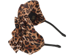 Diadema Con Estampado De Leopardo Para Mujer, Ancha Y Elástica, Tejido Transpirable, Accesorio Para Diadema Con Estampado Animal.