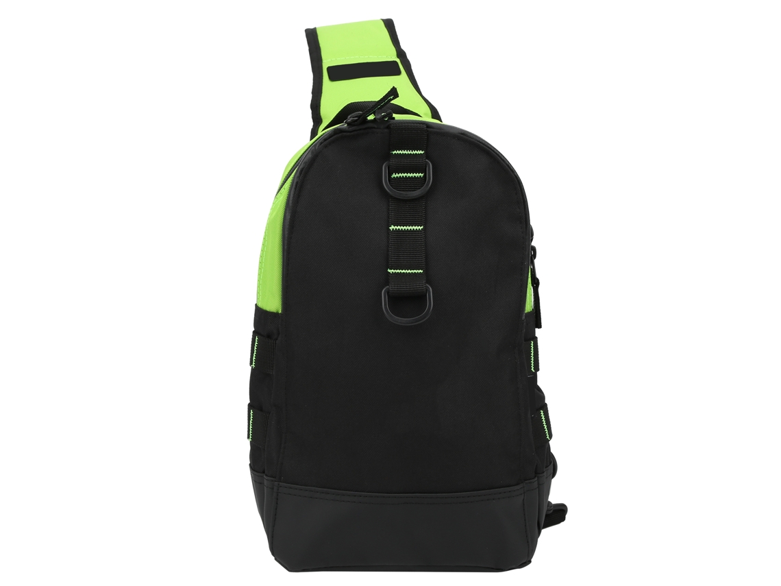 Danu26-bolsa De Almacenamiento Multifuncional Para Equipo De Pesca Hombro Individual Con Lure Reel Line Hook Color Verde Fluorescente