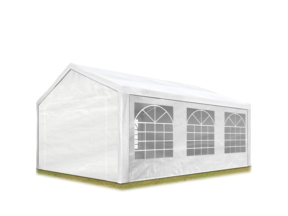 Carpa para fiestas de 3 x 6 m, 350 pies, color blanco Toolport