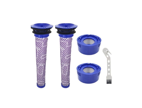 Acessórios de Aspirador Adecuado para V7 V8 Filtro delantero y trasero Juego de filtros de algodón