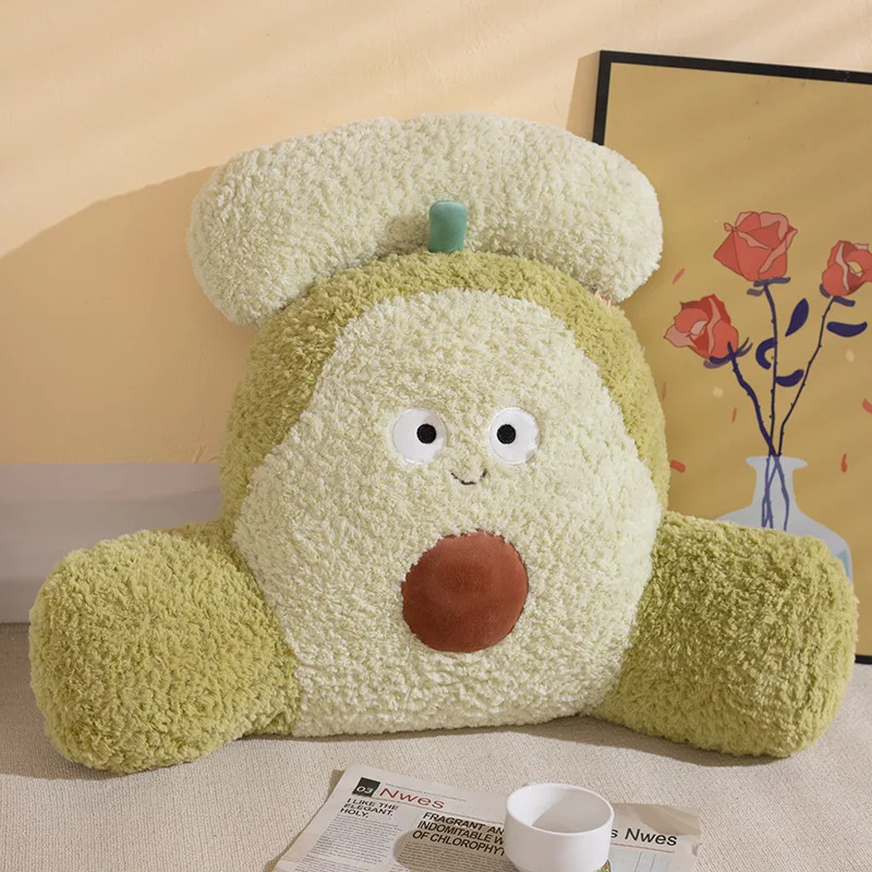 (aguacate 50 Cm) Almohada/cojín De Sofá Lumbar Con Forma De Fruta Para Adultos