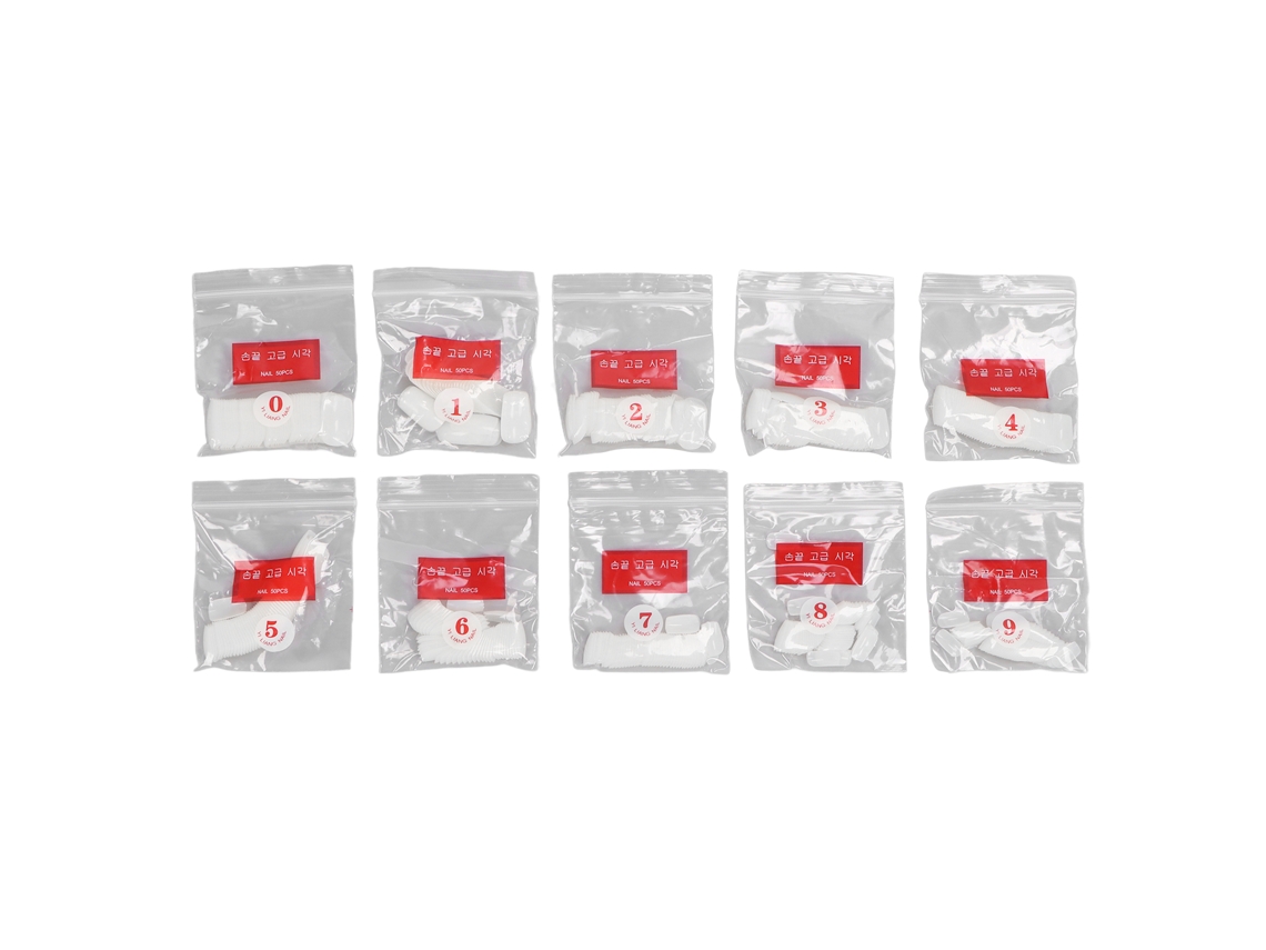 500 Puentes De Uñas Postizas Ultraligeras De Cobertura Total Para Salones De Belleza Naturales.