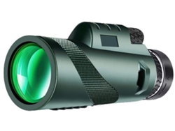 Telescopio monocular 10x42 para adultos, monocular compacto HD de alta potencia, prisma Bak 4 con adaptador de lente Ushion.
