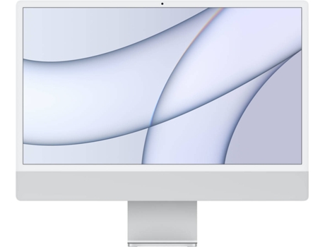 iMac APPLE MGPD3Y/A Plata (24'' - Apple M1 - RAM: 8 GB - 512 GB SSD PCIe - GPU 8-core)