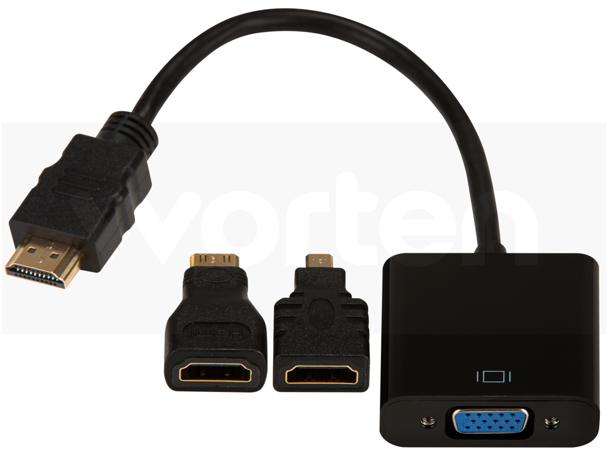 CABO LORENZ BELL HDMI VGA MICRO MINI H
