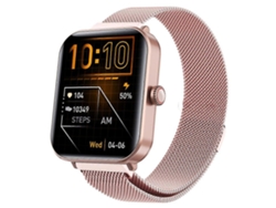 Reloj inteligente F57pro con correa milanesa, monitor de frecuencia cardíaca y presión arterial, consultas dentales y deportes. Ly Ebike