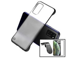 Kit Funda, Protector 5D y Soporte Magnético Coche Huawei P40 Pro Invisible Bumper