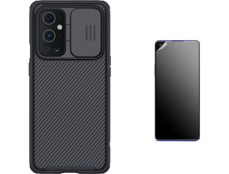 Kit Protector OnePlus 9 Funda Nillkin Camshield Negro