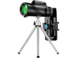 Monocular HD 50x60 con prisma óptico completo y telescopio de doble enfoque, impermeable y portátil para observación 541 S/MARCA