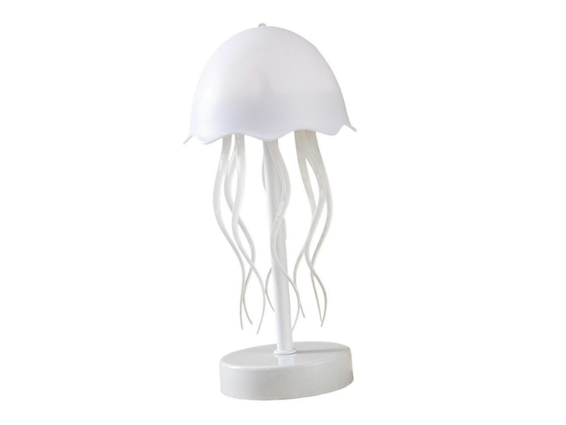 Lámpara de mesa decorativa con luz nocturna de medusa para bodas, bares y pubs; luz cálida Rosewell