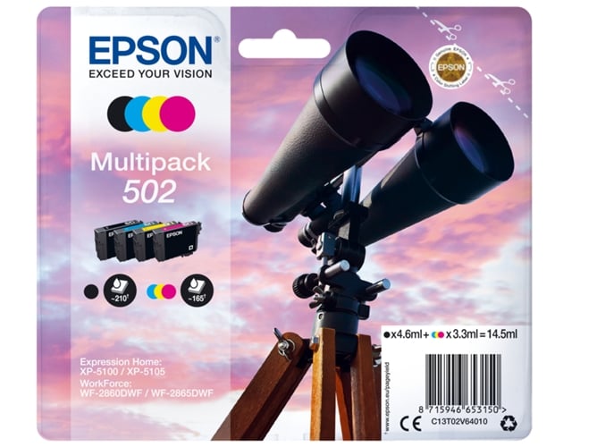 Cartucho de tinta EPSON 502
