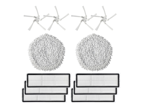 Escova lateral mop pano filtro hepa para xiaomi dreame w10 / w10 pro