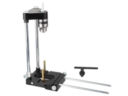 Herramienta de posicionamiento Primerox para ubicar brocas en trabajos de carpintería.