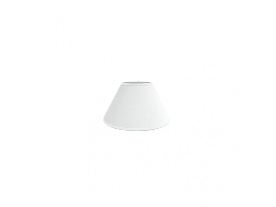 FAB 157321801 Pantalla Clara E27 Blanca 18dx10dx12h Conica Cerrada