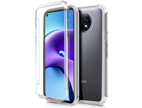 Funda para Xiaomi Redmi Note 9T COOL Silicona 3D Transparente