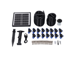 Sistema de riego solar automatizado para jardines
