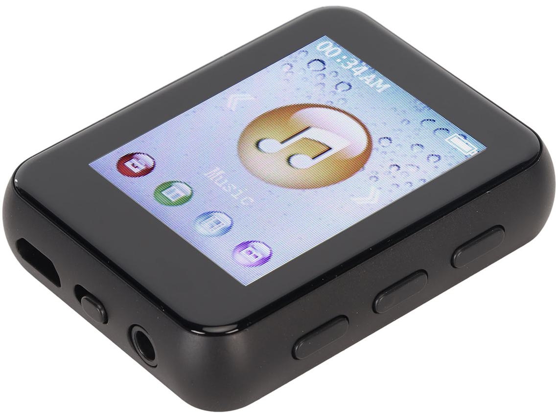Reproductor MP3 Bluetooth YIZHOOD MP05 1.8Inch Pantalla táctil 8G (Negro)