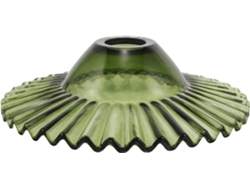 Cristal floral verde - Solo para colgar - Elemento decorativo para interiores de estilo retro y japonés.