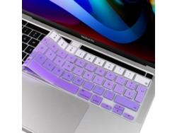 Protectores de teclado para MacBook, funda de silicona Everley891