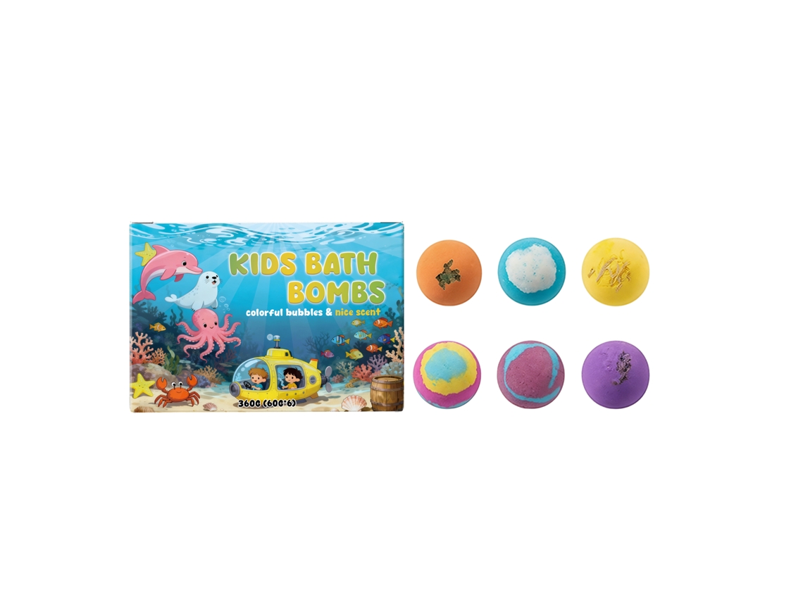 Bombas de baño sorpresa Amz Fun: Limpieza suave