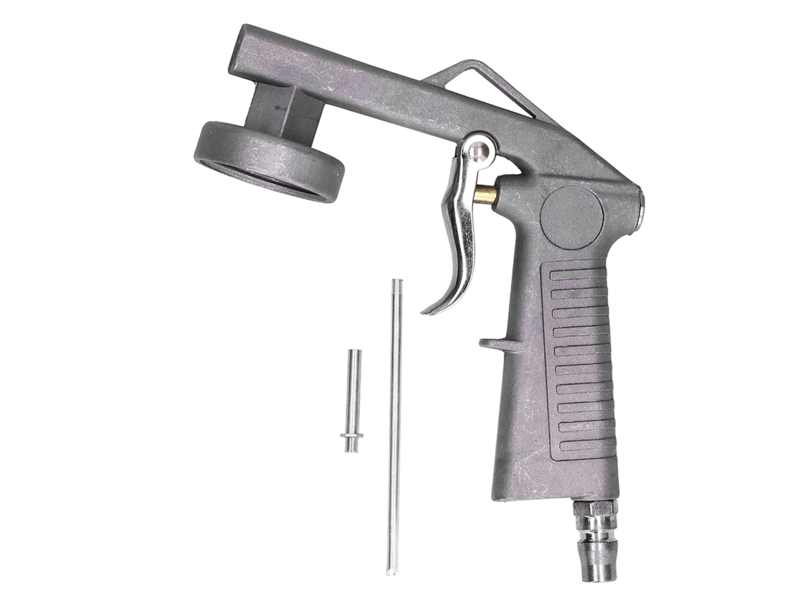 Pistolas de chorro de arena de aleación de aluminio con rosca macho G1/4 para pintar y texturizar