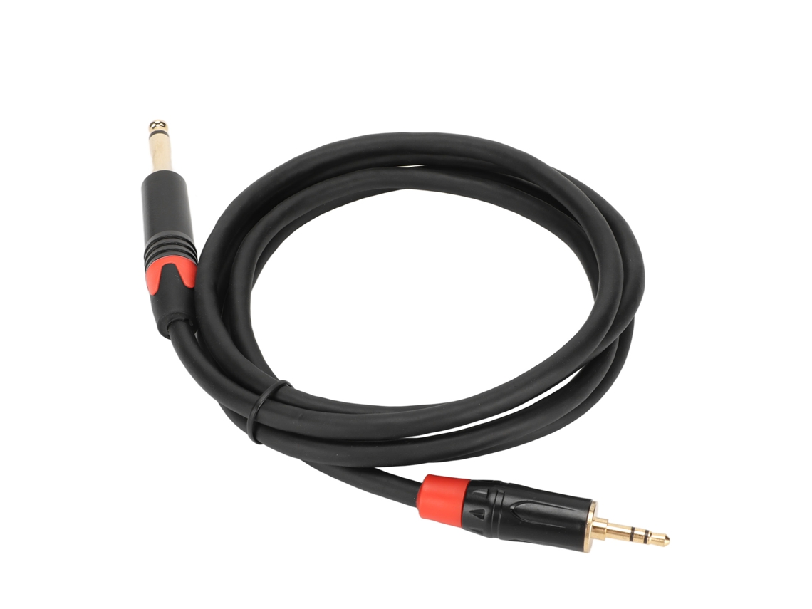 Cable Adaptador Profesional Plug And Play De 3,5 Mm Macho A 6,5 Mm Macho. Convertidor De 3,5 Mm A 6,5 Mm, 1,5 M (4,9