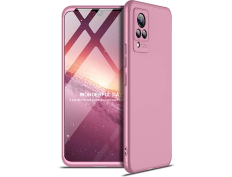 Funda Vivo V21 5G Slim Armor 360º (Rosa)